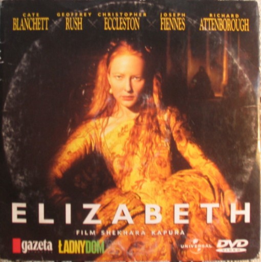 Zdjęcie oferty: Elizabeth (1998), Cate Blanchett film DVD