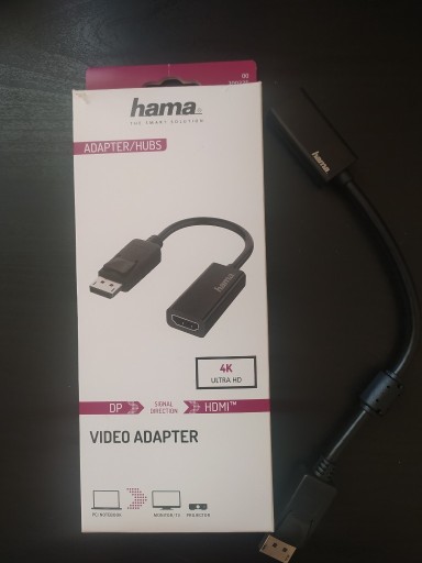 Zdjęcie oferty: Adapter DisplayPort - HDMI HAMA 