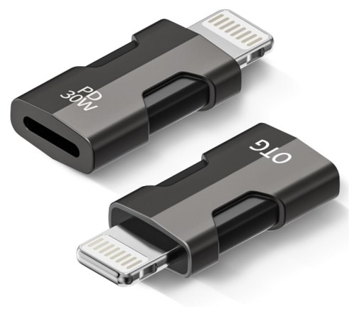Zdjęcie oferty: Adapter USB C na Lightning  PD30W OTG 2 szt