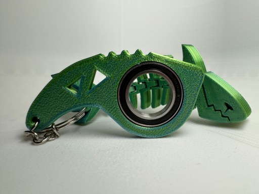 Zdjęcie oferty: Keyspinner Keyrambit + Rekin | TikTok | Druk 3D