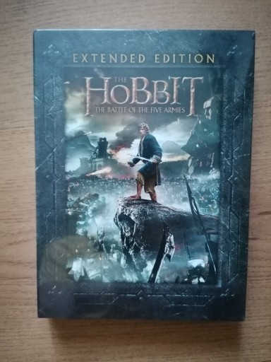 Zdjęcie oferty: Hobbit Bitwa Pięciu Armii ed.rozszerzona NOWA DVD