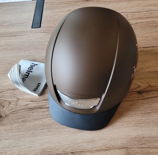 Zdjęcie oferty: Nowy kask jeździecki Uvex Elexxion Brown