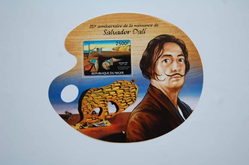 Zdjęcie oferty: Niger Sw 2762** Salvador Dalí /ms/