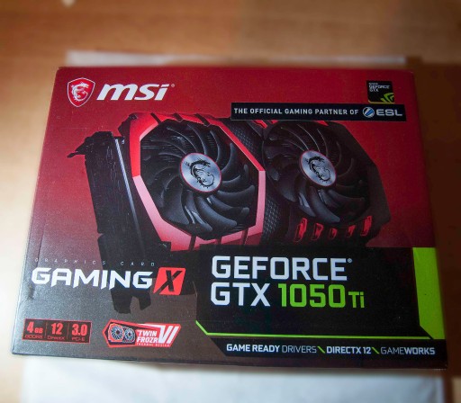 Zdjęcie oferty: Karta graficzna MSI GEFORCE GTX 1050 Ti Gaming