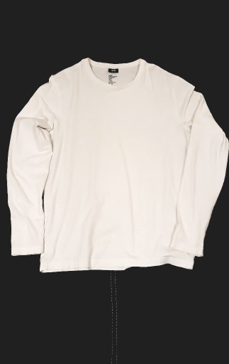 Zdjęcie oferty: wysokogatunkowy biały long sleeve H&M XL Okazja !