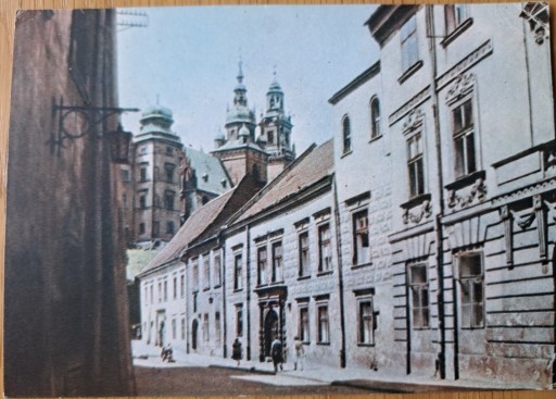 Zdjęcie oferty: Kraków  ul. Kanonicza w głębi zamek na Wawelu