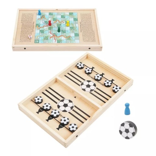 Zdjęcie oferty: Zestaw 2 drewnianych gier - Winner Foosball, Węże