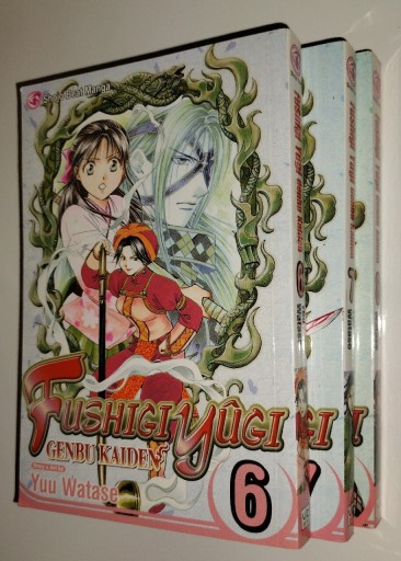 Zdjęcie oferty: manga Fushigi Yugi Genbu Kaiden 6-8 angielski Viz