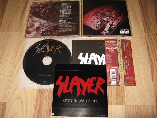 Zdjęcie oferty: Slayer - God Hates Us All Japan+OBI '01