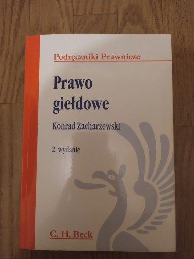 Zdjęcie oferty: Prawo giełdowe - Konrad Zacharzewski