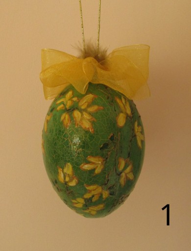 Zdjęcie oferty: Jajko wielkanocne malowane ręcznie.