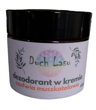 Zdjęcie oferty: Dezodorant w kremie 60ml szałwia muszkatołowa