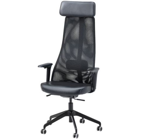 Zdjęcie oferty: WYSYŁ Ikea Jarvfjallet SKÓRA fotel biurowy krzesło