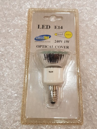 Zdjęcie oferty: Żarówka LED Kolorowa Swedlux E14 1W Żółta