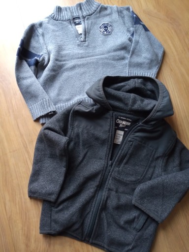 Zdjęcie oferty: Bluza polar+ sweterek 3L OshKosh B'gosh