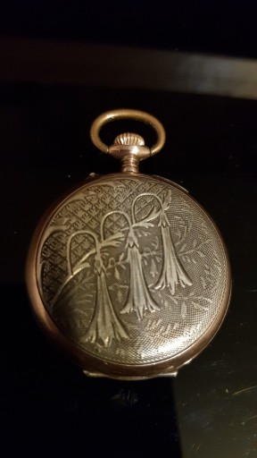 Zdjęcie oferty: Zegarek kieszonkowy srebro 800 - Art Nouveau !!!!
