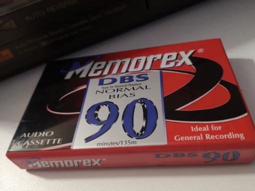 Zdjęcie oferty: Kaseta magnetofonowa Memorex DBS 60 Type I