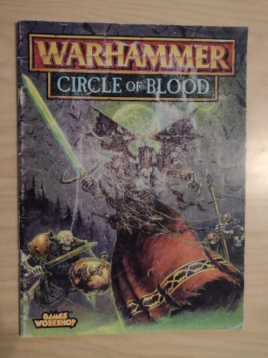 Zdjęcie oferty: Warhammer Circle of blood książka