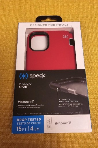 Zdjęcie oferty: Nowe Czerwone Etui Speck Presidio do iPhone11