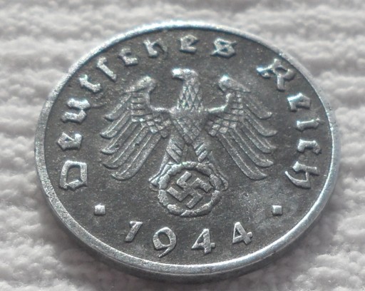 Zdjęcie oferty: III Rzesza 1 reichspfennig 1944 A Berlin