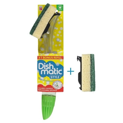 Dishmatic zmywak kuchenny z rączką uchwytem 1+1 UK Suwałki Kup