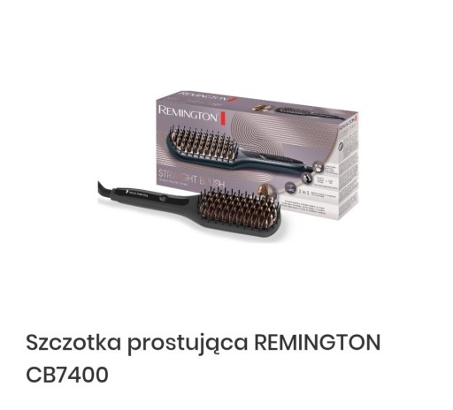 Zdjęcie oferty: REMINGTON Straight Brush szczotka prostująca 