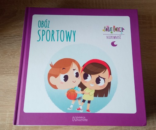 Zdjęcie oferty: Książka Świat emocji Niepewność Obóz sportowy 