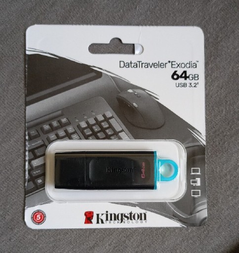 Zdjęcie oferty: Pendrive USB Kingston DataTraveler Exodia 64gb 