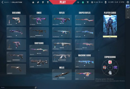 Zdjęcie oferty: konto valorant | reaver karambit | b3 | p1 peak | fa full access |