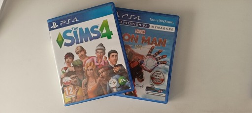 Zdjęcie oferty: The Sims 4 i Iron Man VR PS4