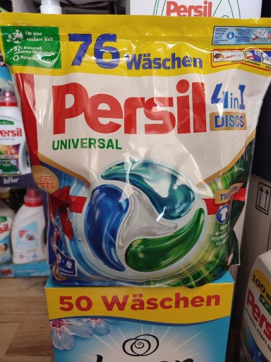 Zdjęcie oferty: Niemieckie kapsułki zel Persil uniwersalne 76 pran