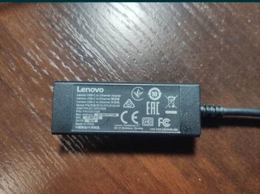 Zdjęcie oferty: Adapter Lenovo Model RTL8153-04