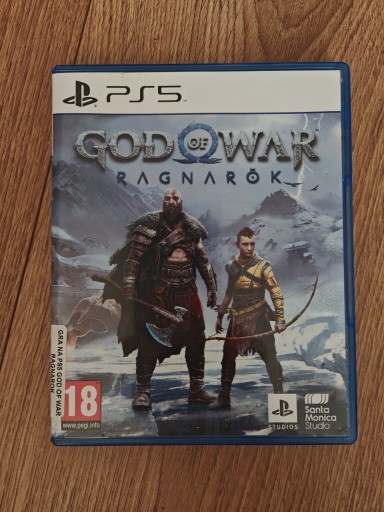 Zdjęcie oferty: God of war Ragnarok PS5 pudełko napisy PL
