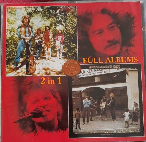 Zdjęcie oferty: 2w1cd Creedence Clearwater Revival-Green River+Wil