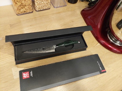 Zdjęcie oferty: Japoński nóż ZWILLING Twin Ceramax kompaktowy szef