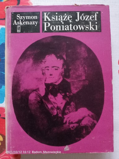 Zdjęcie oferty: Książe Józef Poniatowski. Szymon Askenazy