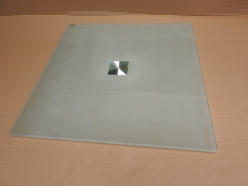Zdjęcie oferty: Blat szklany mleczny 70x70x1 cm - 4 szt.