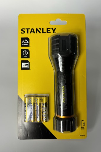 Zdjęcie oferty: Latarka Stanley 350 lm IP 44 4xAAA nowa Alu