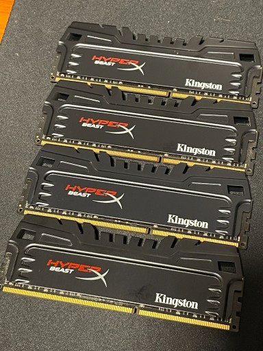 Zdjęcie oferty: 4x8GB KINGSTON HYPERX BEAST 2400MHZ DDR3