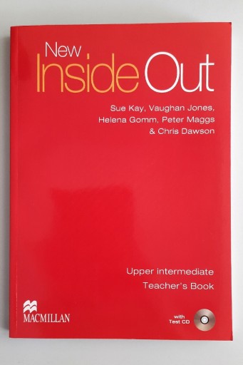 Zdjęcie oferty: New Inside Out B2 Teacher Book with CD (NOWA)