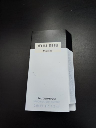 Zdjęcie oferty: Miu Miu - Miutine 1,2ml