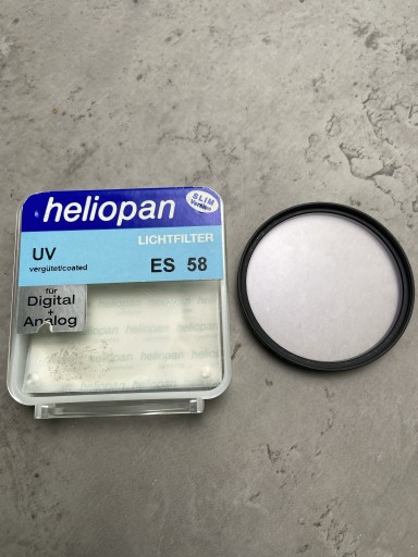 Zdjęcie oferty: Filtr heliopan uv ES 58mm