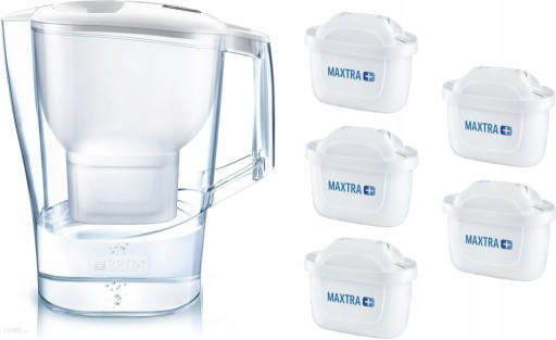 Zdjęcie oferty: BRITA Aluna XL 3,5L biały + 5 filtrów 