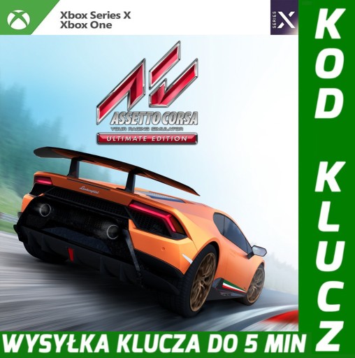 Zdjęcie oferty: Assetto Corsa Ultimate Edition XBOX I SERIES KLUCZ