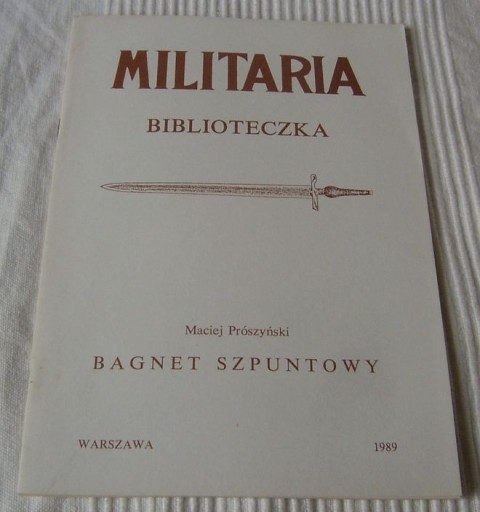 Zdjęcie oferty: MILITARIA BAGNET SZPUNTOWY 