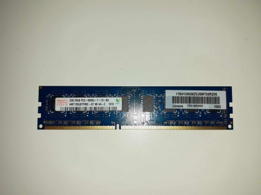 Zdjęcie oferty: PAMIĘĆ RAM DDR3 HYNIX 2GB