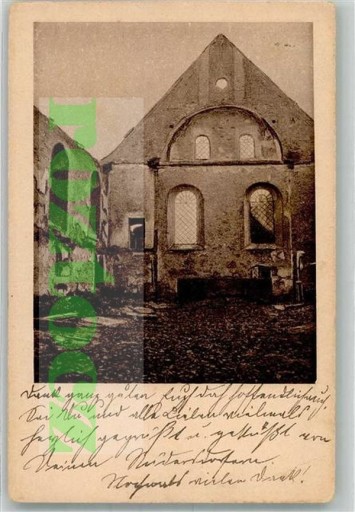 Zdjęcie oferty: DZIAŁDOWO  Soldau zniszczony kościół 1915
