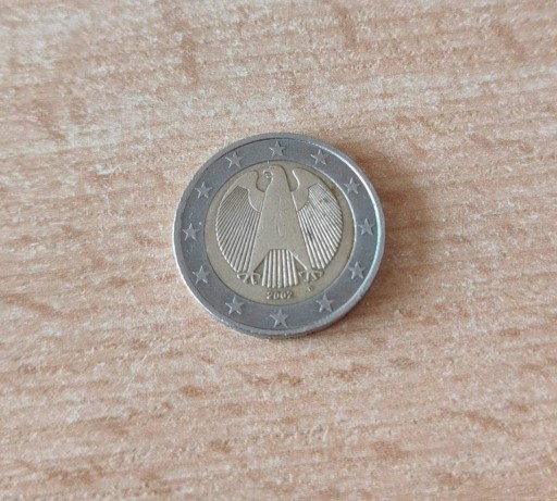 Zdjęcie oferty: Moneta 2 euro  Niemcy 2002