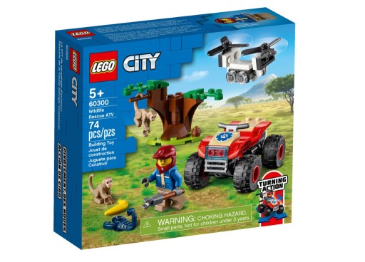 Zdjęcie oferty: LEGO 60300 City - Quad ratowników dzikich zwierząt