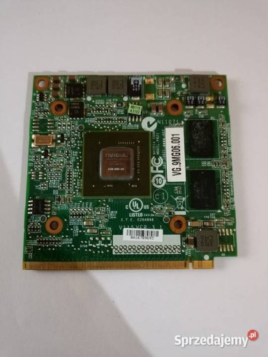 Zdjęcie oferty: Karta graficzna NVIDIA GeForce 9300M